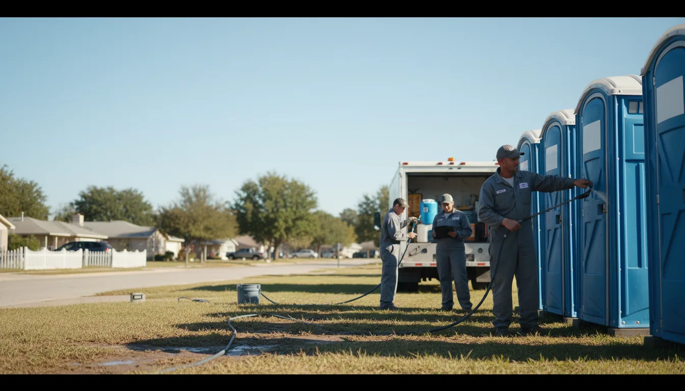 Long-Term Portable Toilet Rental in Cleveland, NM near me